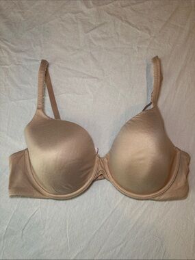 Victoria Secret Body by Victoria Lined Perfect Coverage Nude Bra 38C VGUC